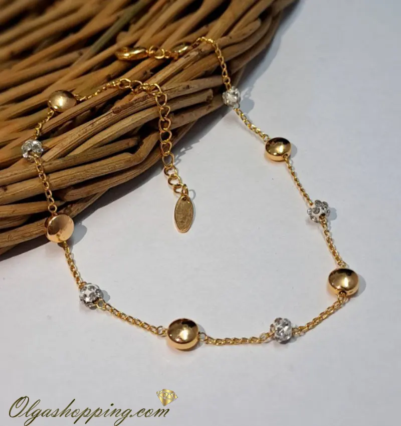 خرید بدلیجات | پابند ژوپینگ با نگین جذاب سواروسکی خرید بدلیجات | پابند ژوپینگ با نگین جذاب سواروسکی