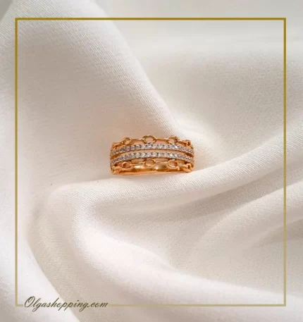 خرید بدلیجات | انگشتر زنانه نگین دار ژوپینگ